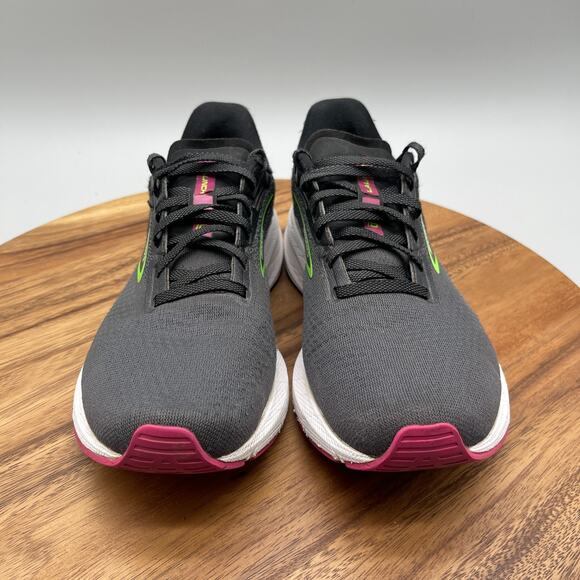 Brooks Launch 10 Shoes Womens Size 8 B Gray Running Comfort Walking Gym Sneakers - Picture 2 of 8